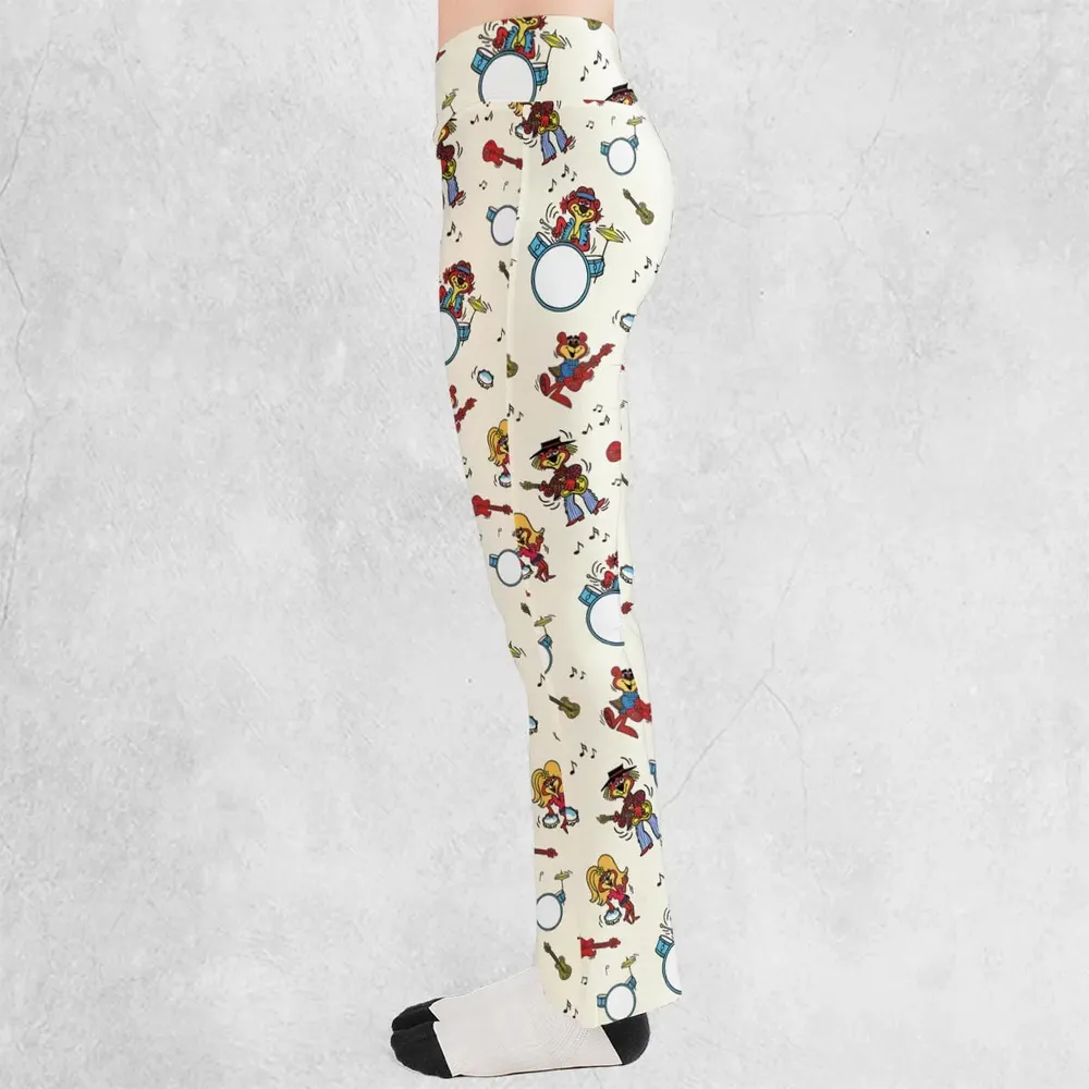 Cartoon band The Sugar Bears Flare Leggings - 3