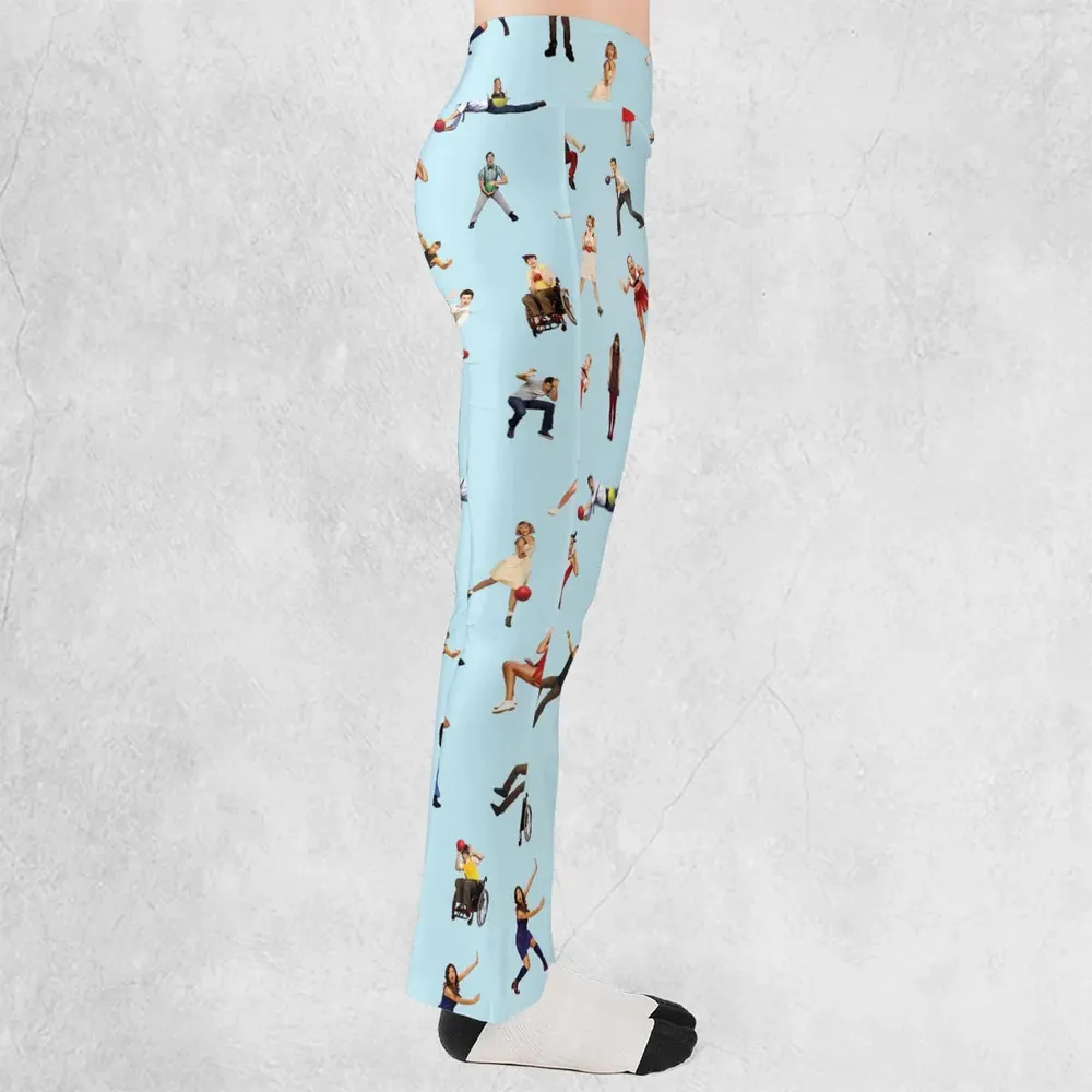 Team New Directions Glee Flare Leggings - 2
