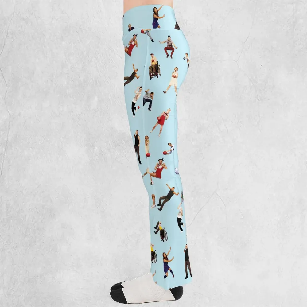 Team New Directions Glee Flare Leggings - 3
