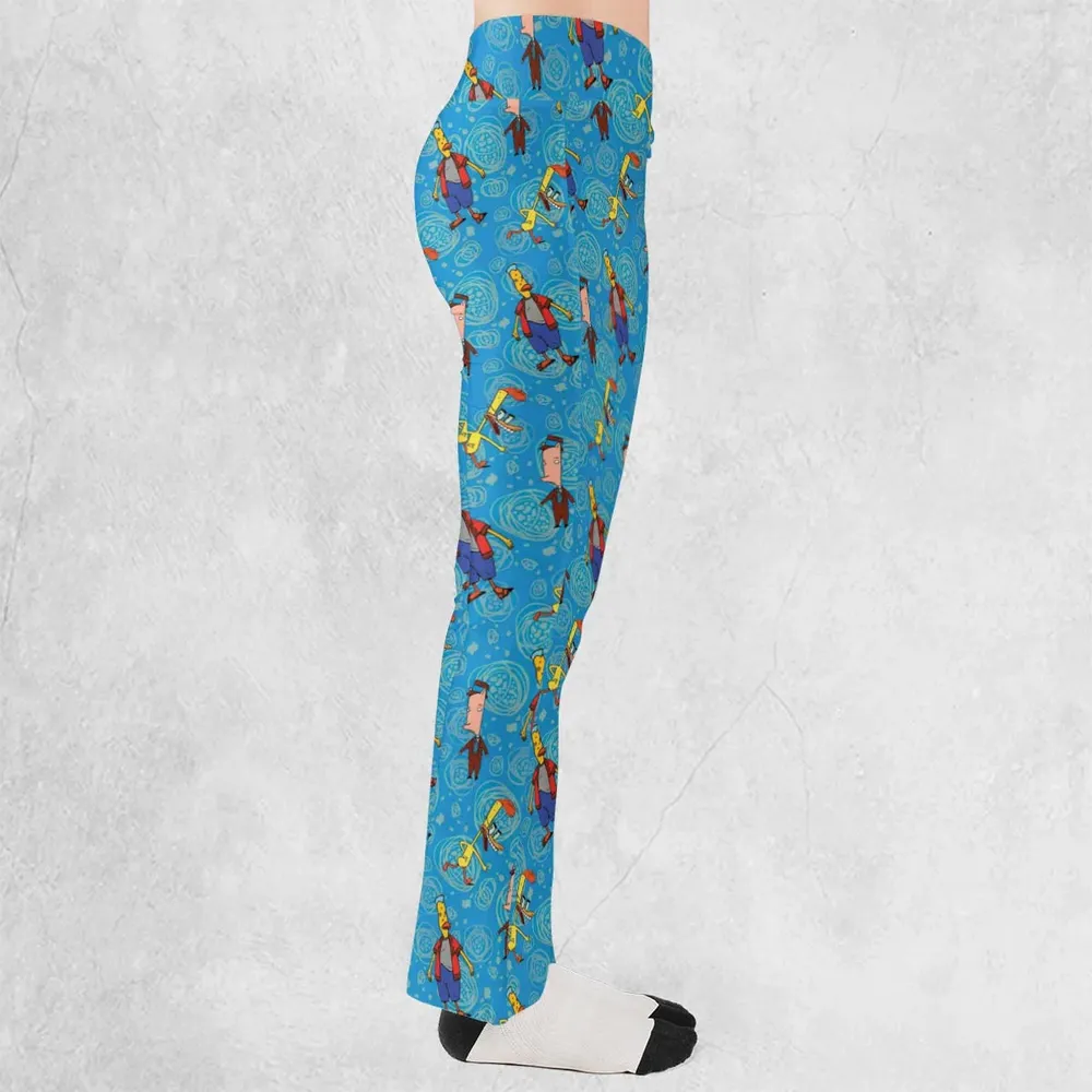 Animated Attitude Duckman Flare Leggings - 2
