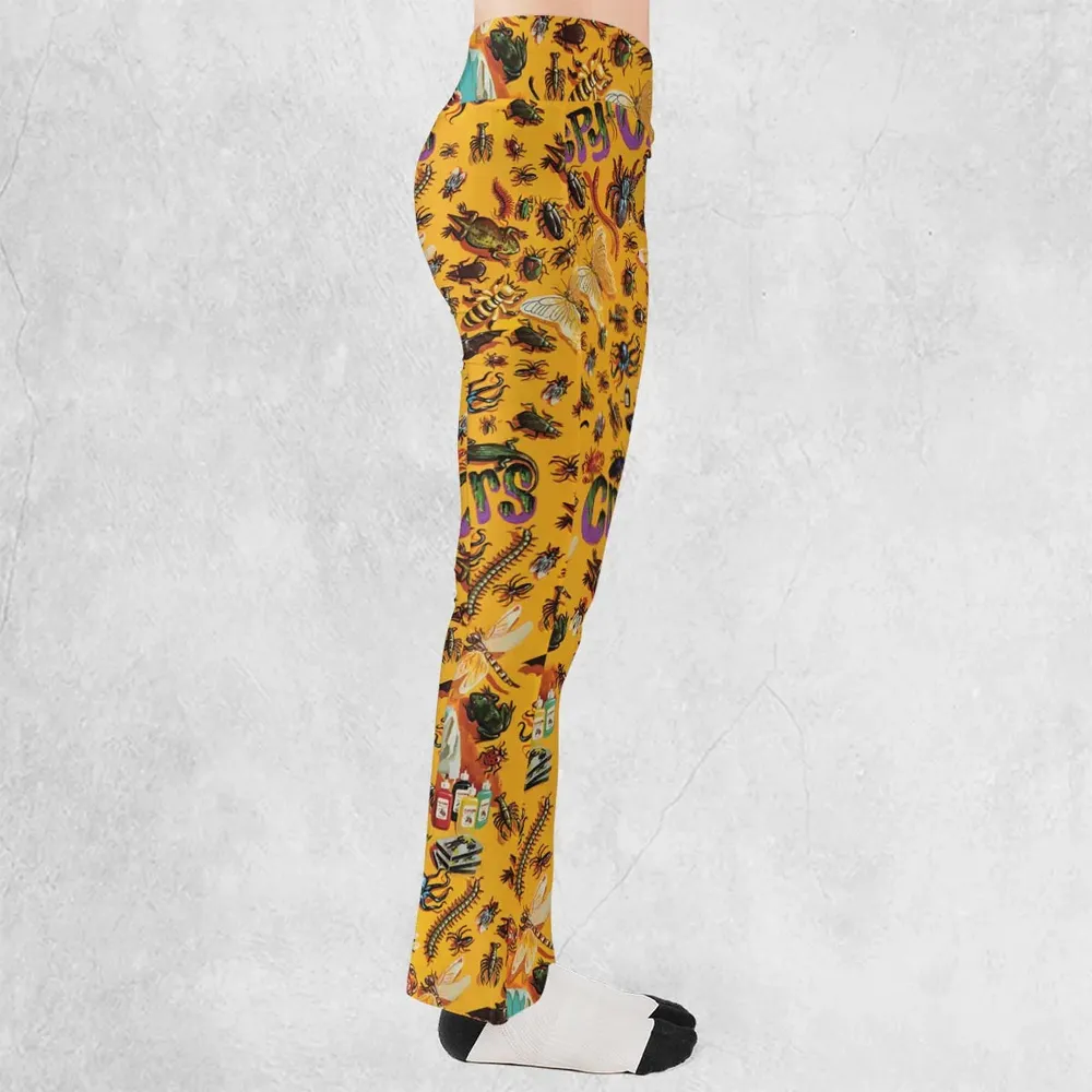 1960s Creepy Crawlers Toy Flare Leggings - 2