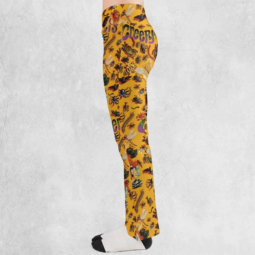 1960s Creepy Crawlers Toy Flare Leggings - 3