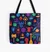 DnD Pattern Lined Tote Bag - 1