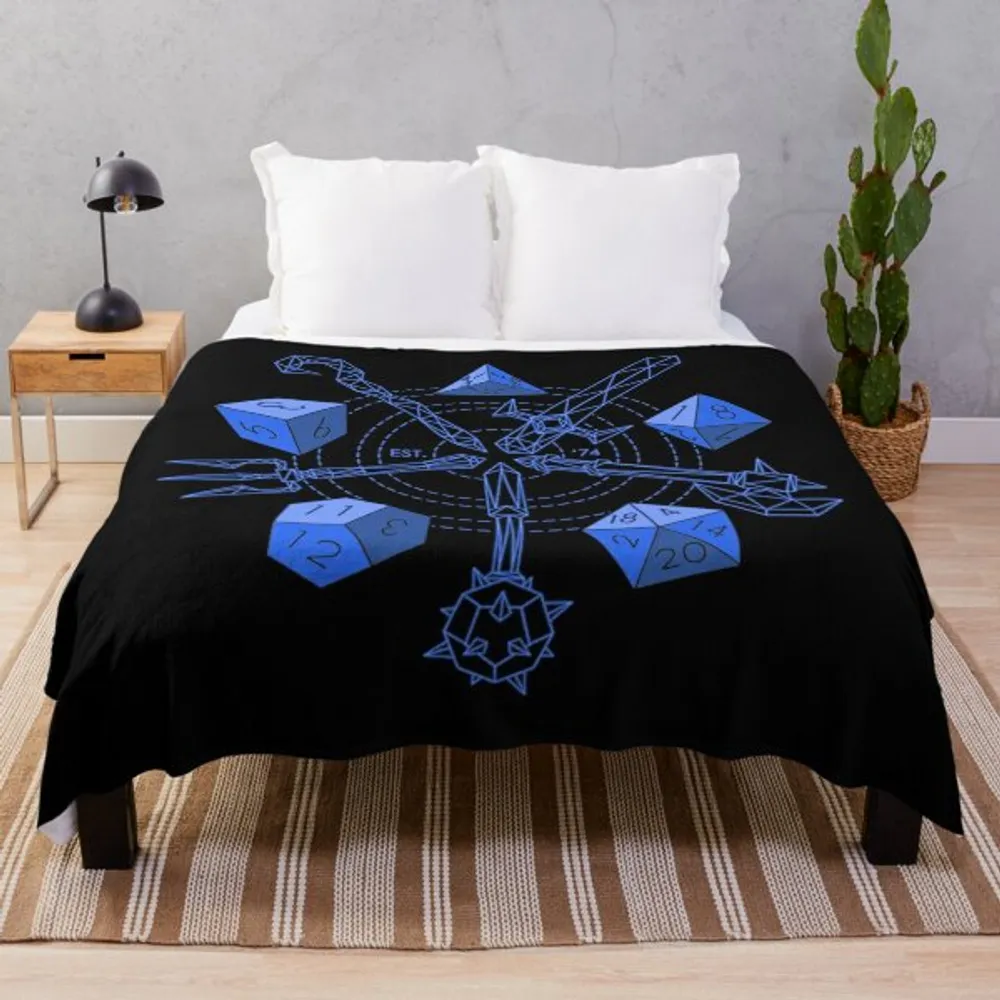 Choose Your Blue Weapon Fleece Blanket - 1