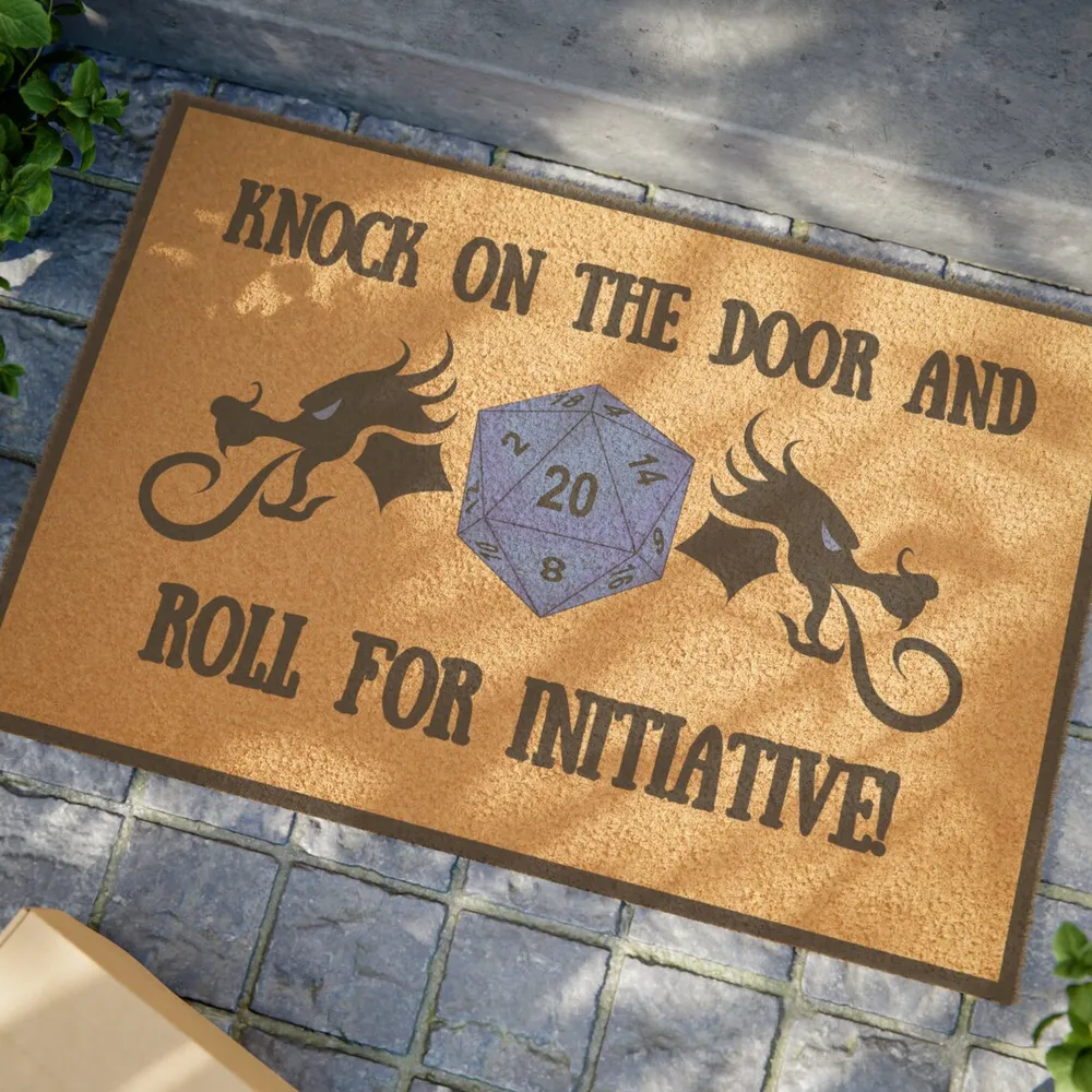 Knock On The Door Doormat - 3