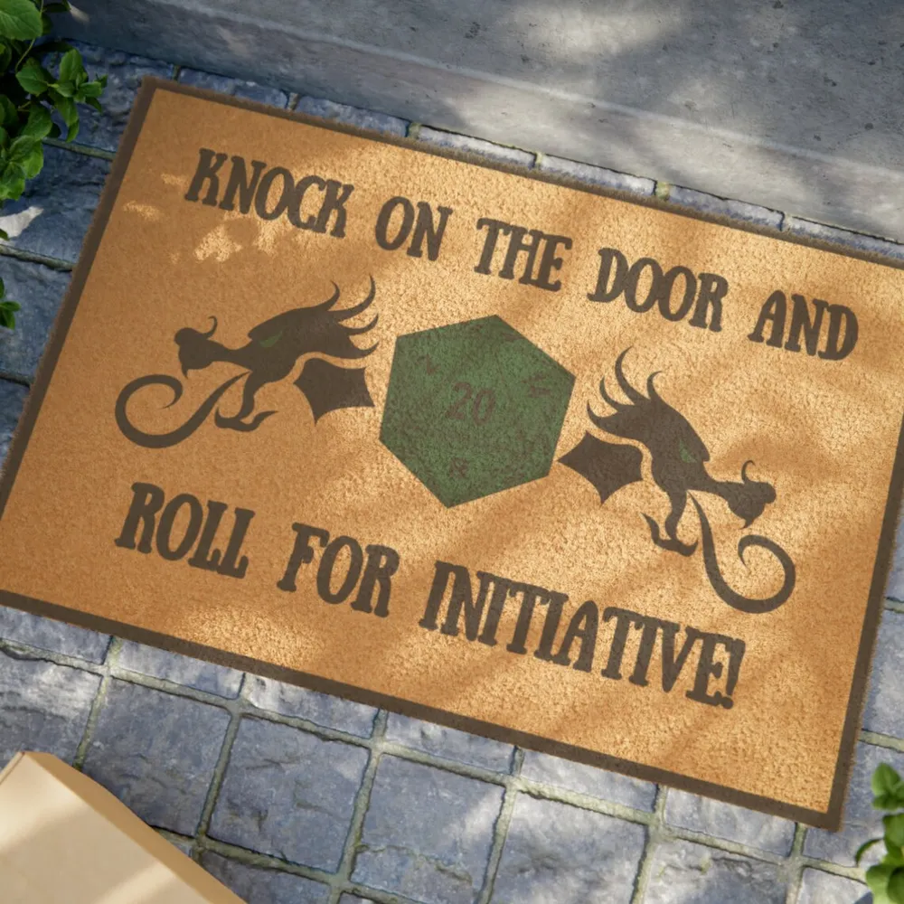 Knock On The Door Doormat - 2