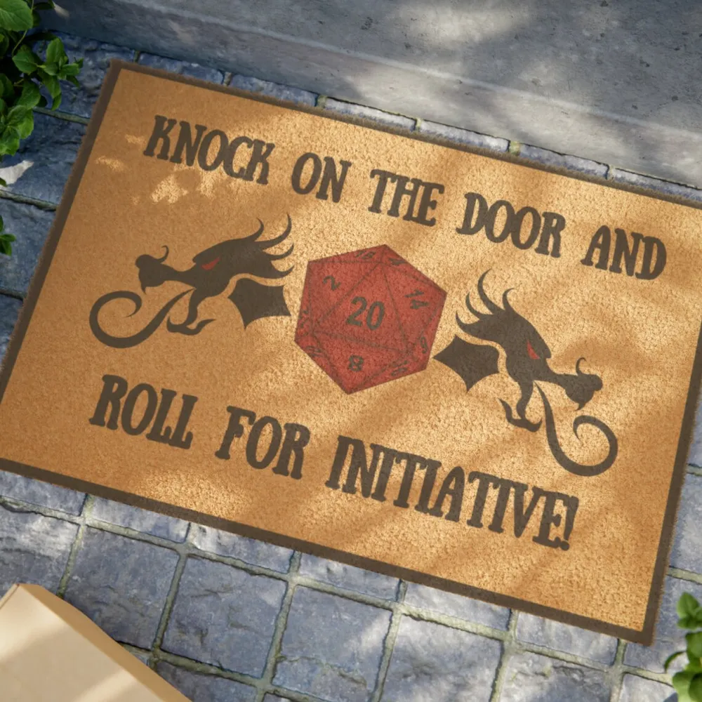 Knock On The Door Doormat - 4