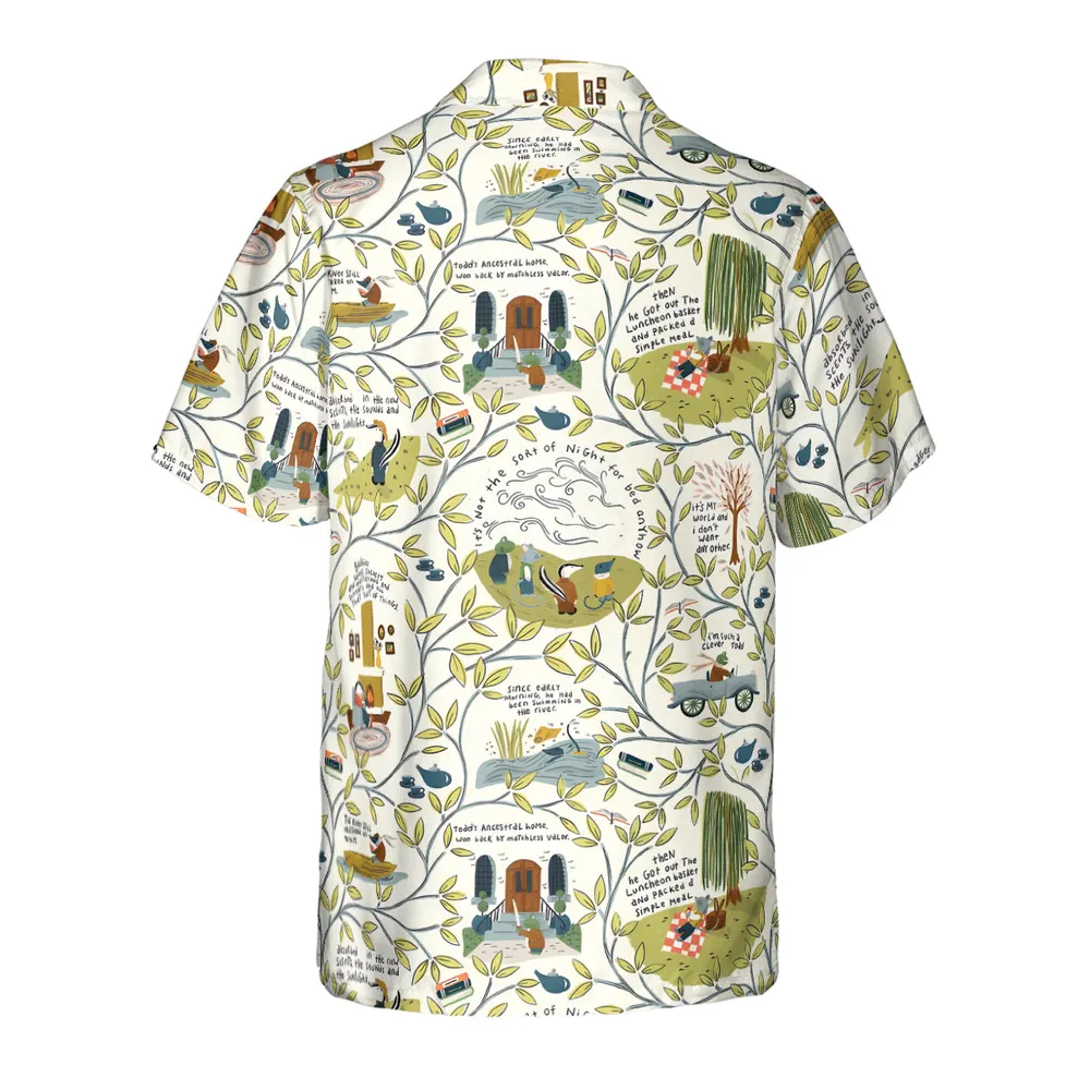 Mr Toad And Friends The Wind in the Willows Hawaiian Shirt - 3