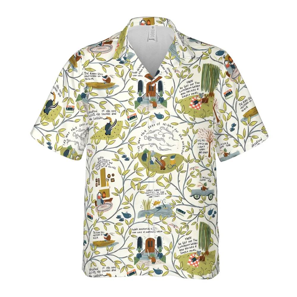 Mr Toad And Friends The Wind in the Willows Hawaiian Shirt - 2
