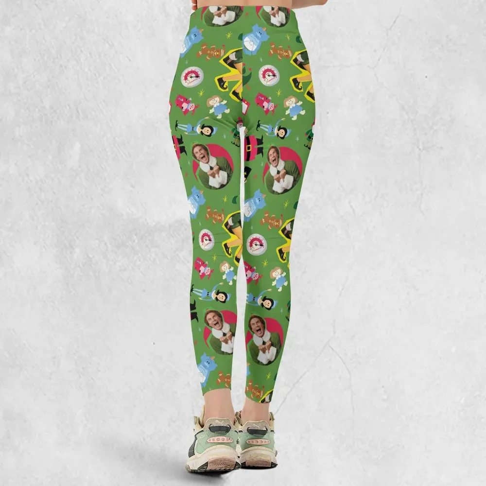 Santa Know Him Elf Legging - 3
