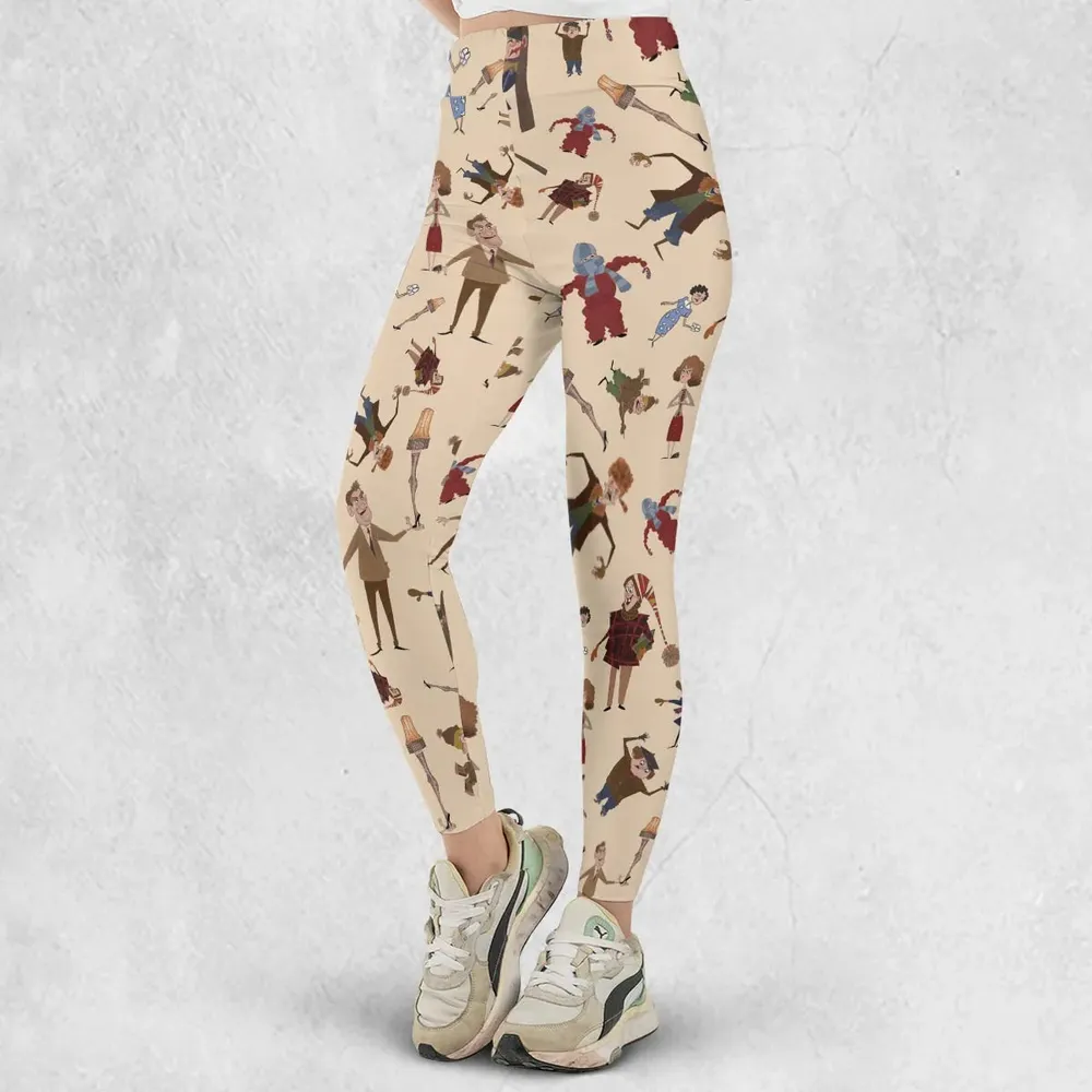 A Christmas Story Characters Legging - 2