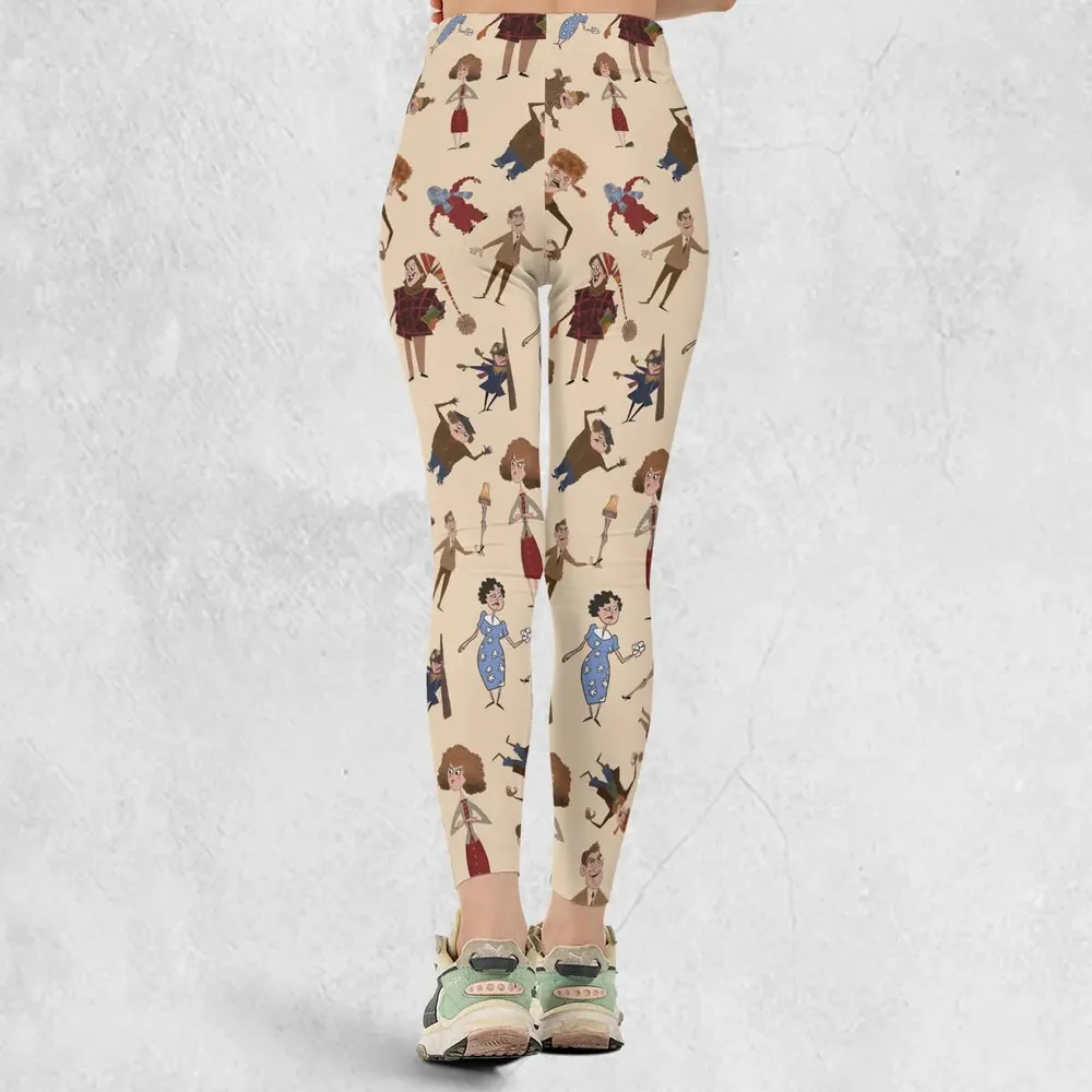 A Christmas Story Characters Legging - 3