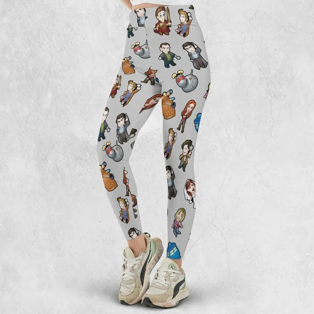 Cartoon Who Doctor Who Legging - 2