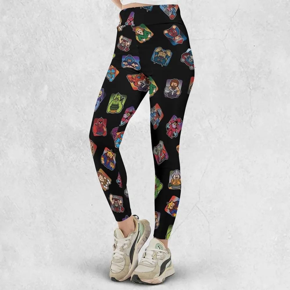 Retro Hero Masters of the Universe Legging - 2