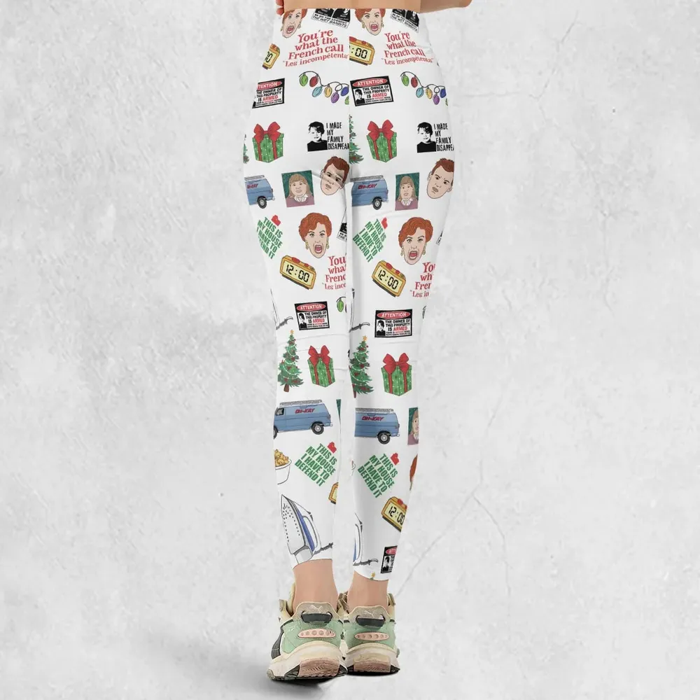 Holiday Pranks Home Alone Legging - 3
