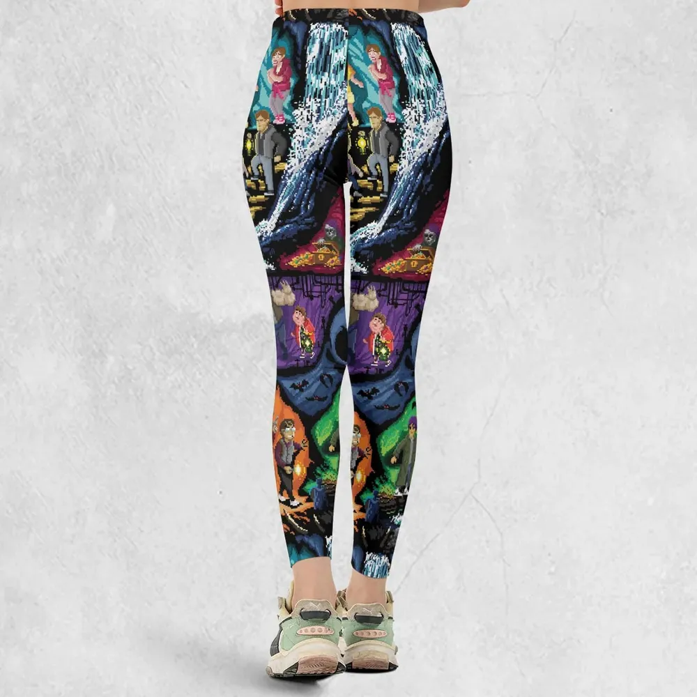 Goonies 80s Pixel Art Legging - 3