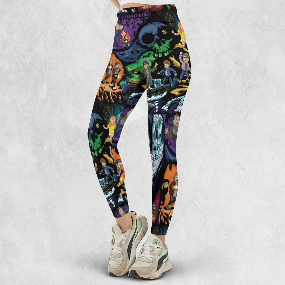 Goonies 80s Pixel Art Legging - 2
