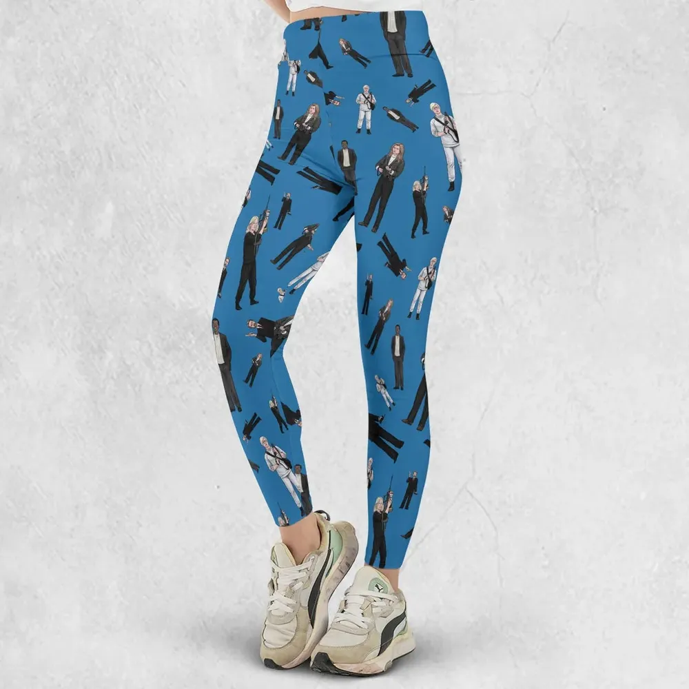 Nakatomi Takeover Die Hard Legging - 2
