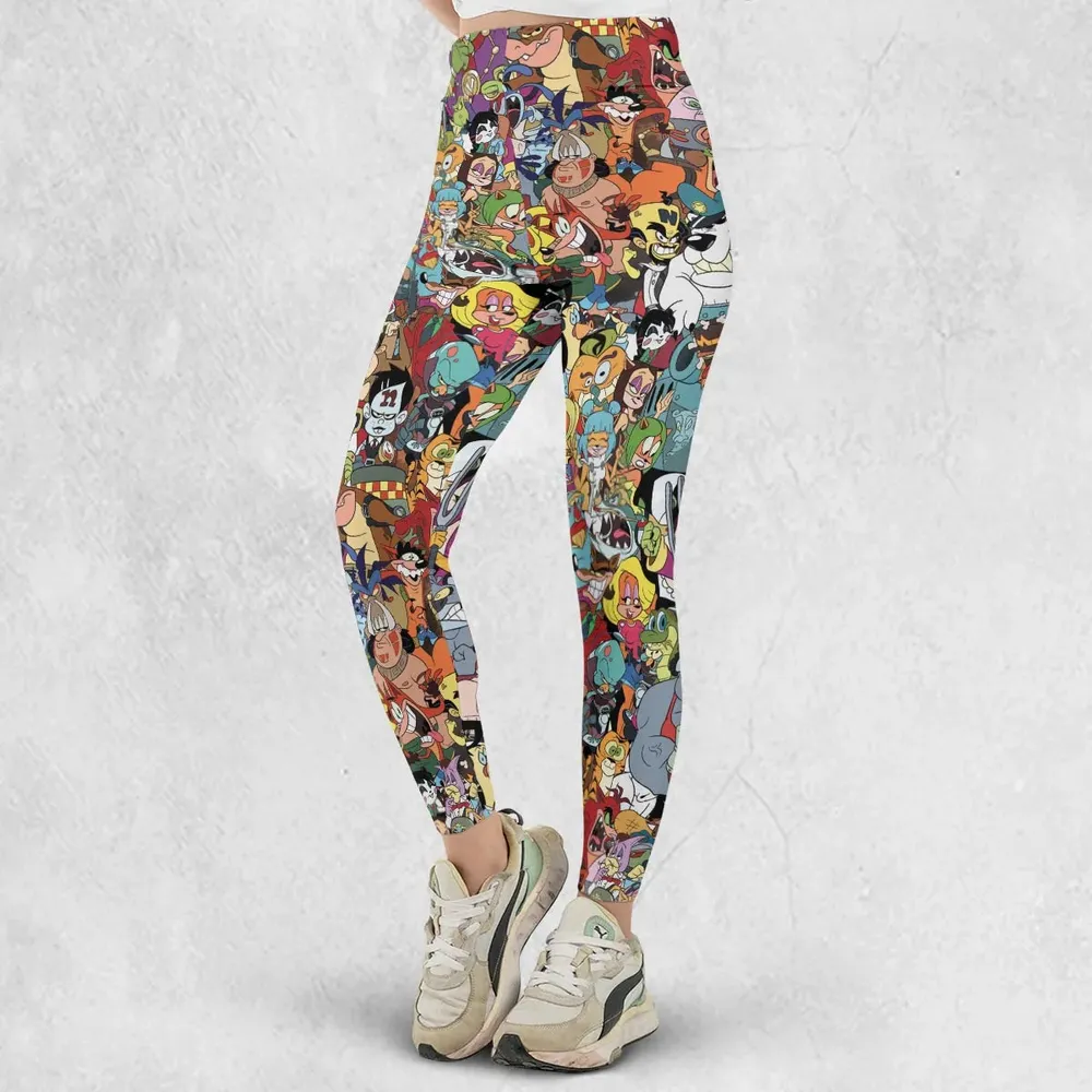Retro Gamer Crash Bandicoot Legging - 2