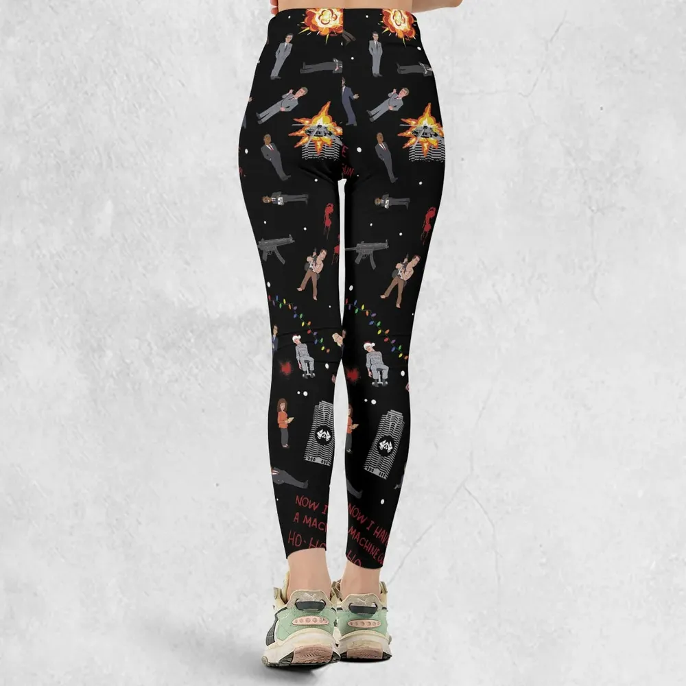 Die Hard Is My Favorite Christmas Movie Legging - 3