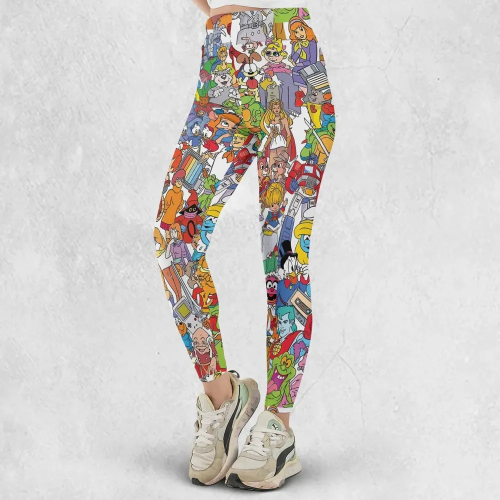 90s Cartoon Legends Legging - 2