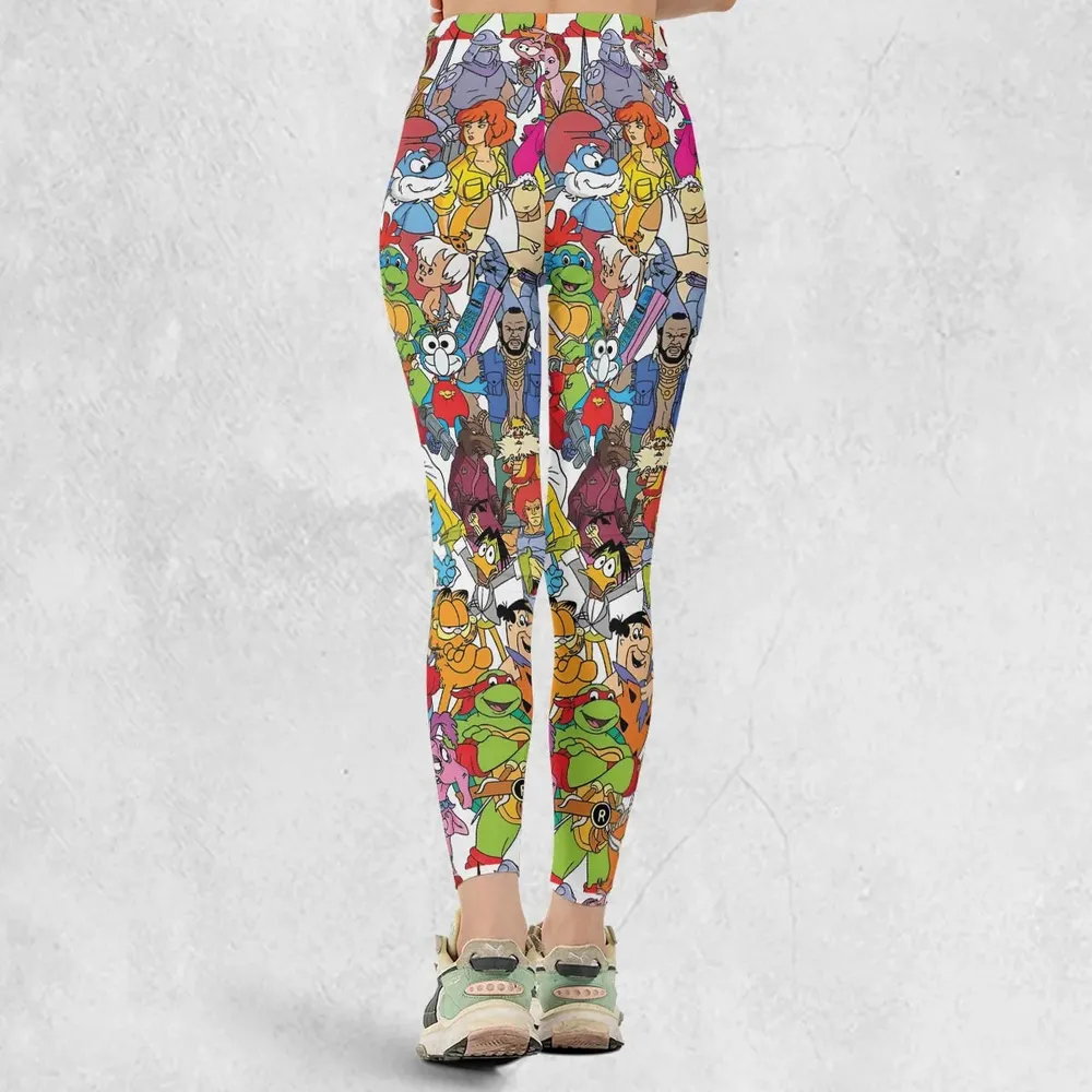 90s Cartoon Legends Legging - 3