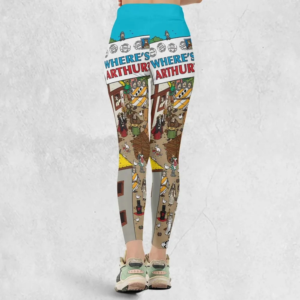 Where's Arthur Monty Python and the Holy Grail Legging - 3