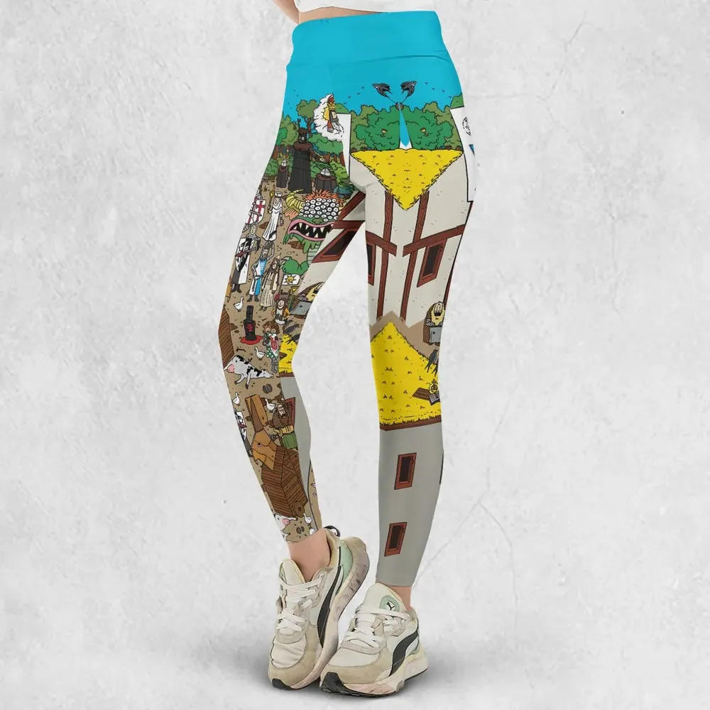 Where's Arthur Monty Python and the Holy Grail Legging - 2