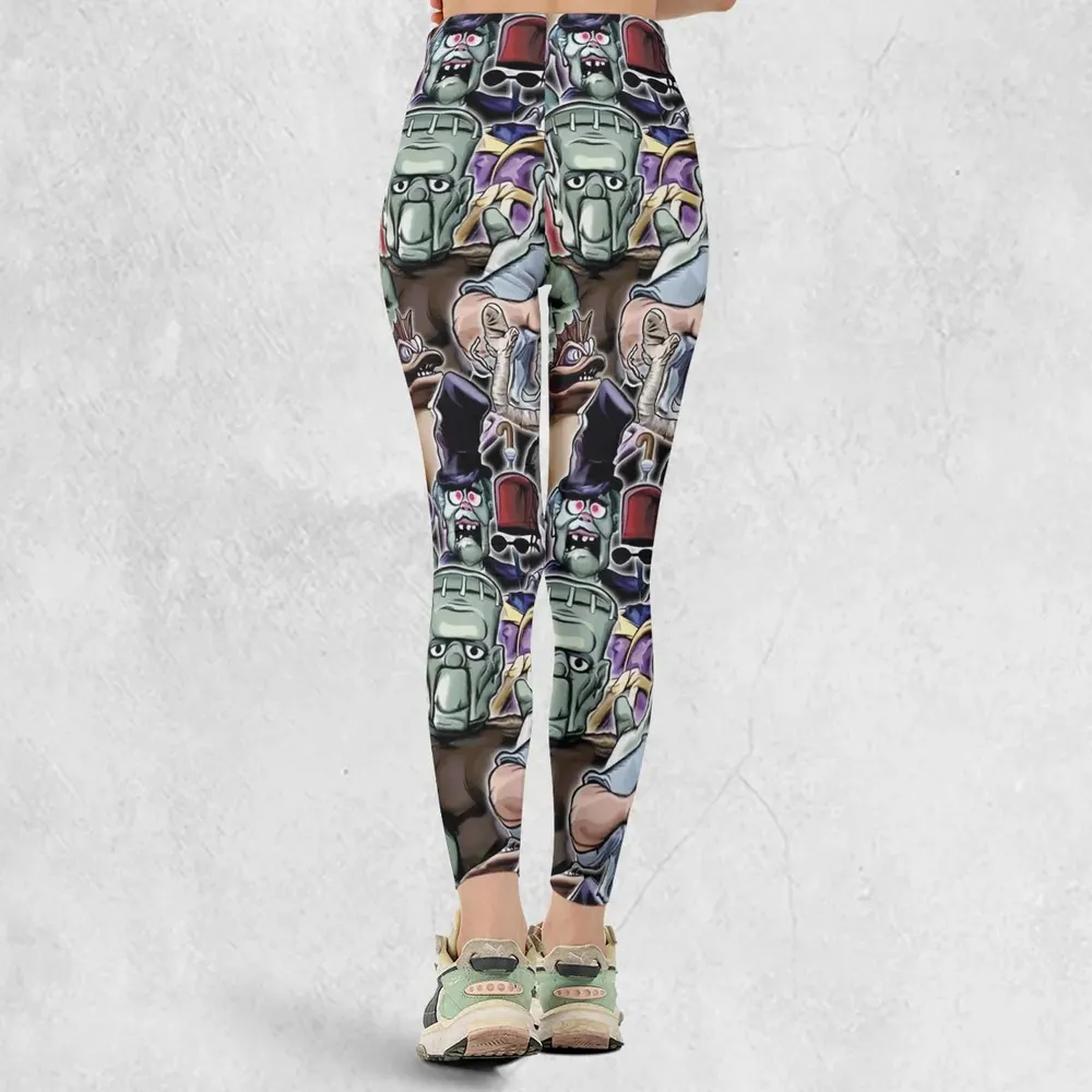 Party Like A Monster Mad Monster Party Legging - 3