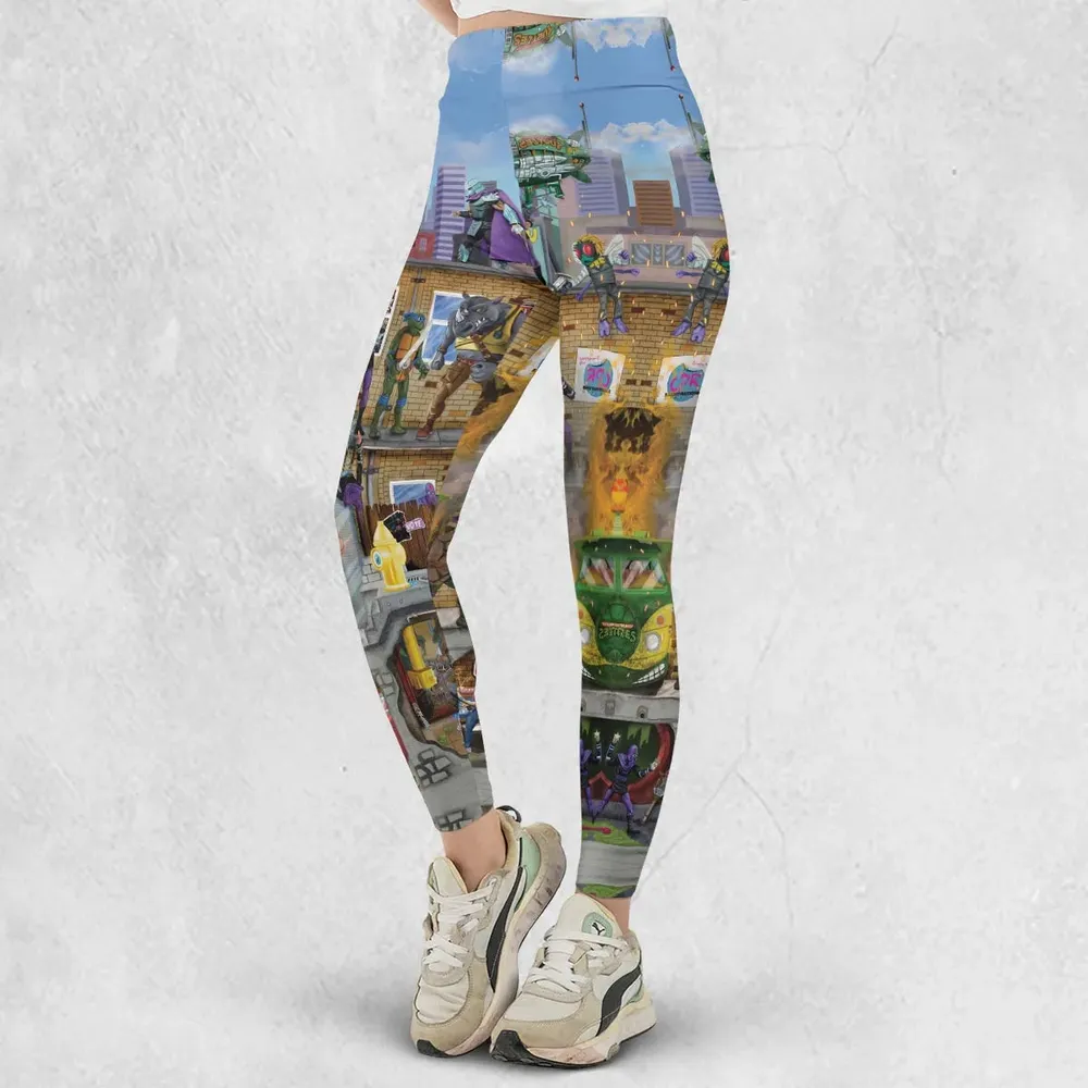 80’s Turtle Power Legging - 2