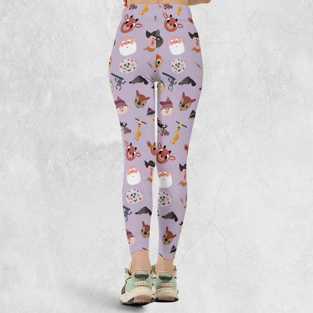Iconography Rudolph the Red-Nosed Reindeer Legging - 3