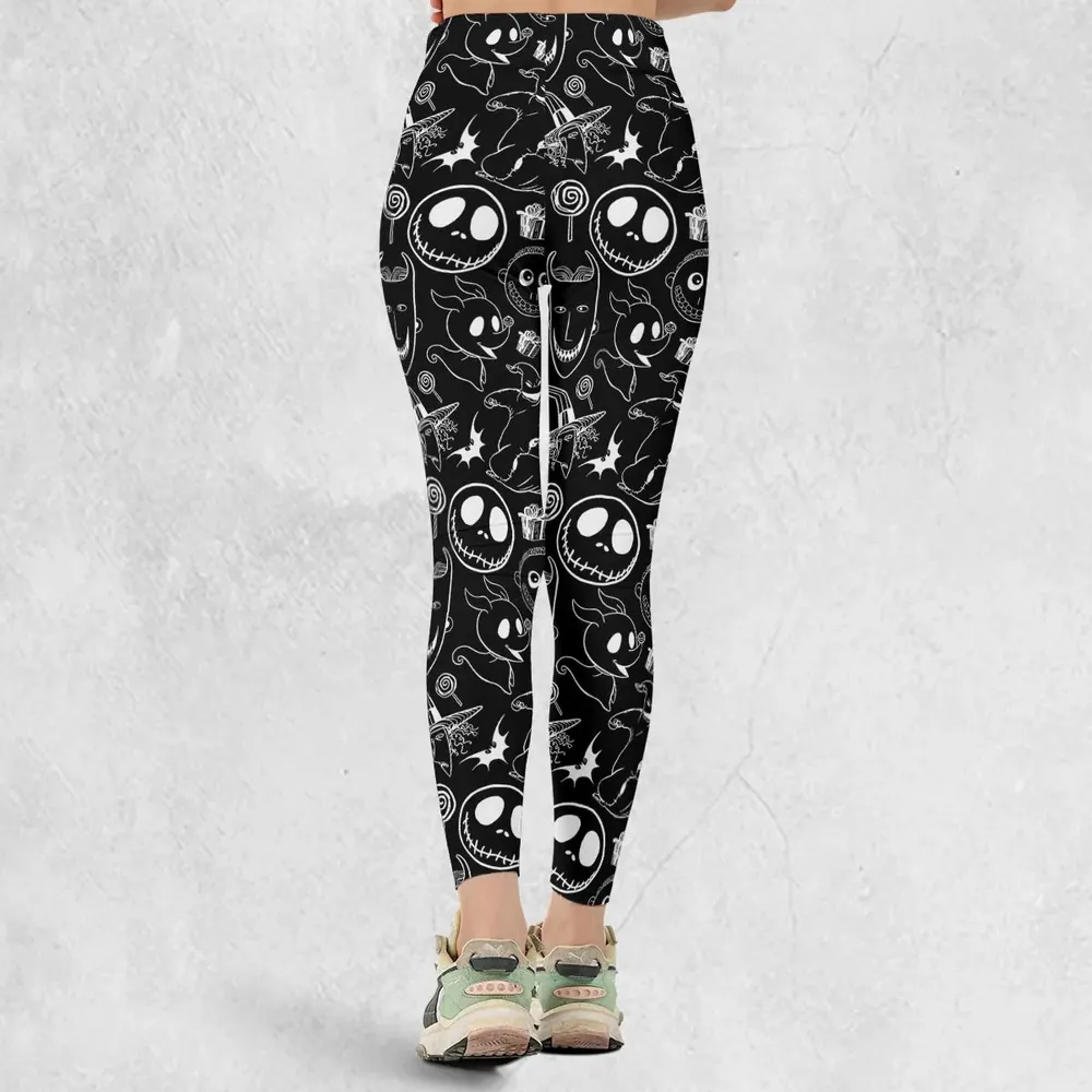 Pumpkin King The Nightmare Before Christmas T Legging - 3