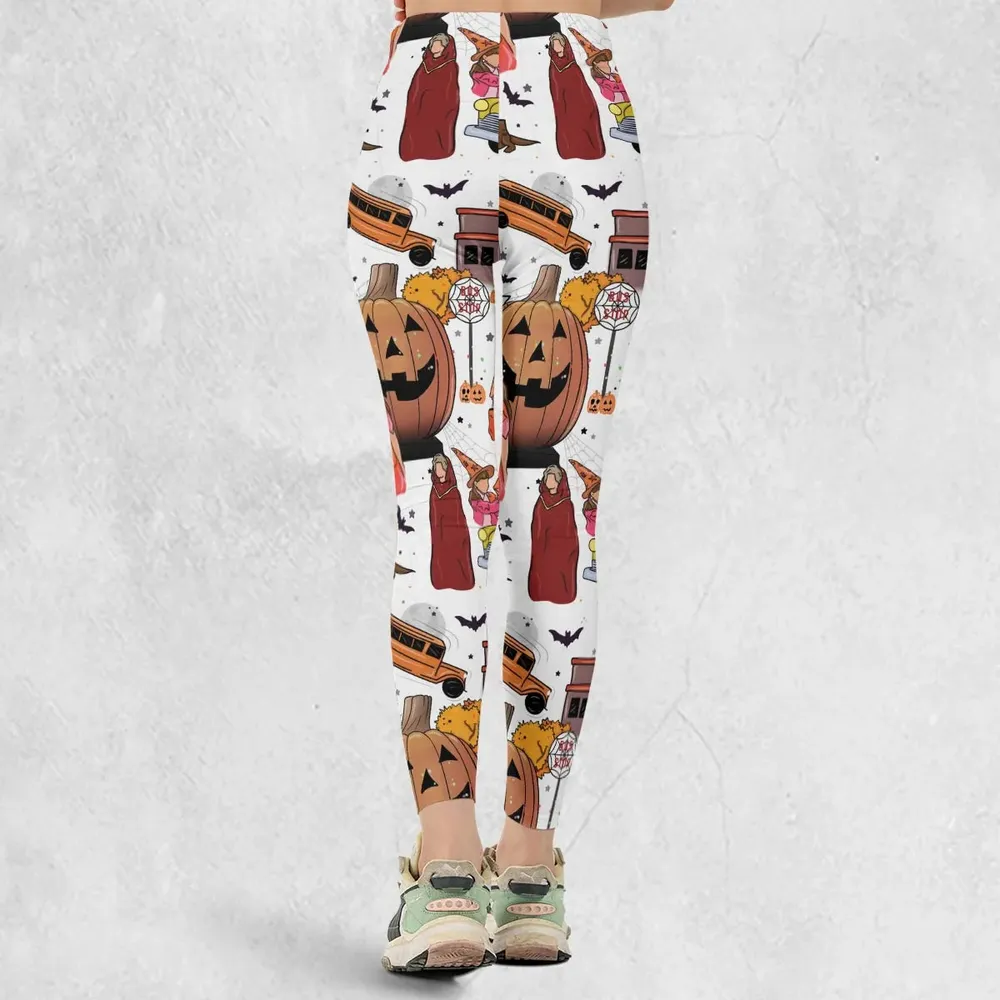 Fall Season Halloweentown Legging - 3
