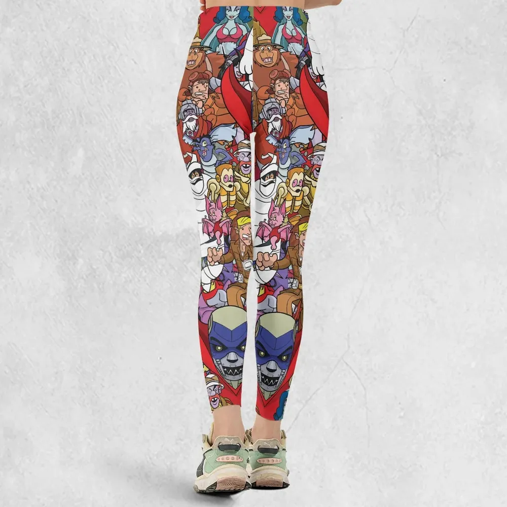 Ghostbusters Animated Series Characters Legging - 3