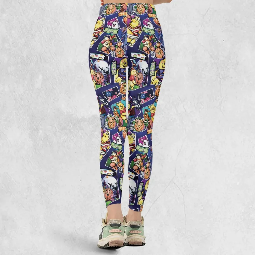 Pooh Bear Halloween Legging - 3