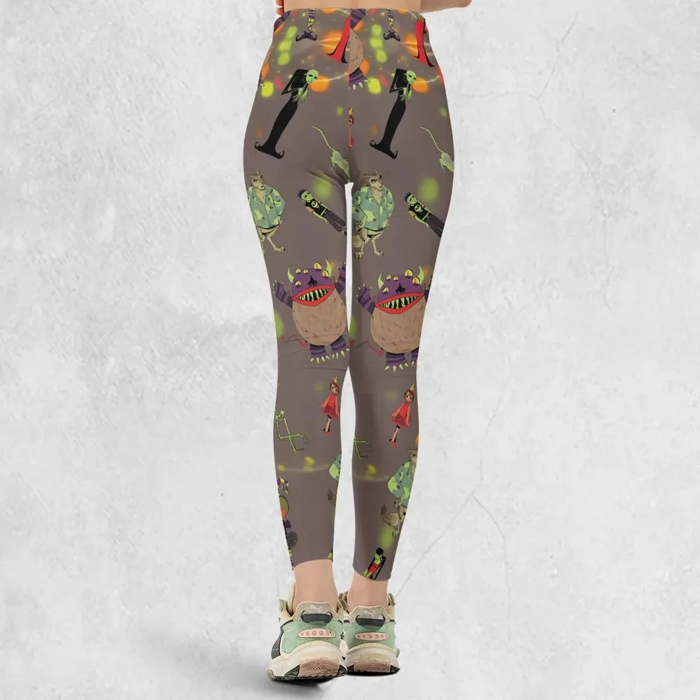 Scary Godmother Characters Legging - 3
