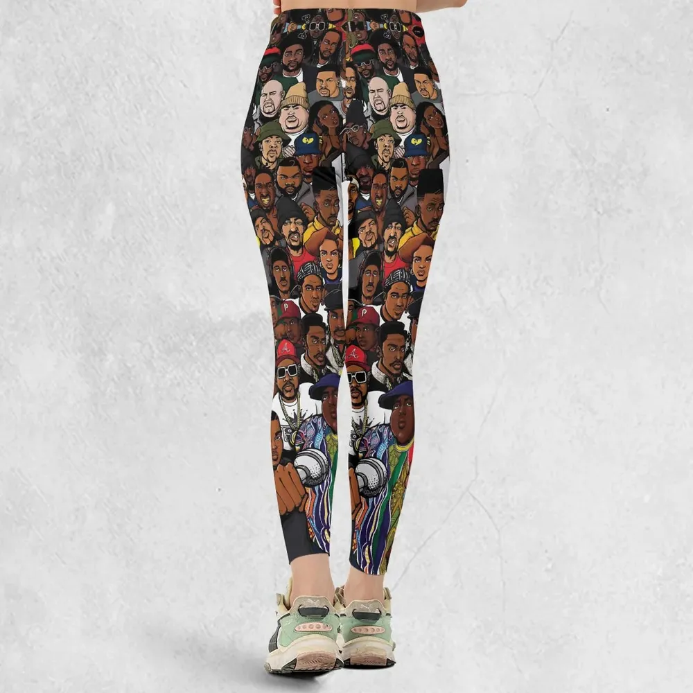 The Golden Age of Hip Hop Legging - 3