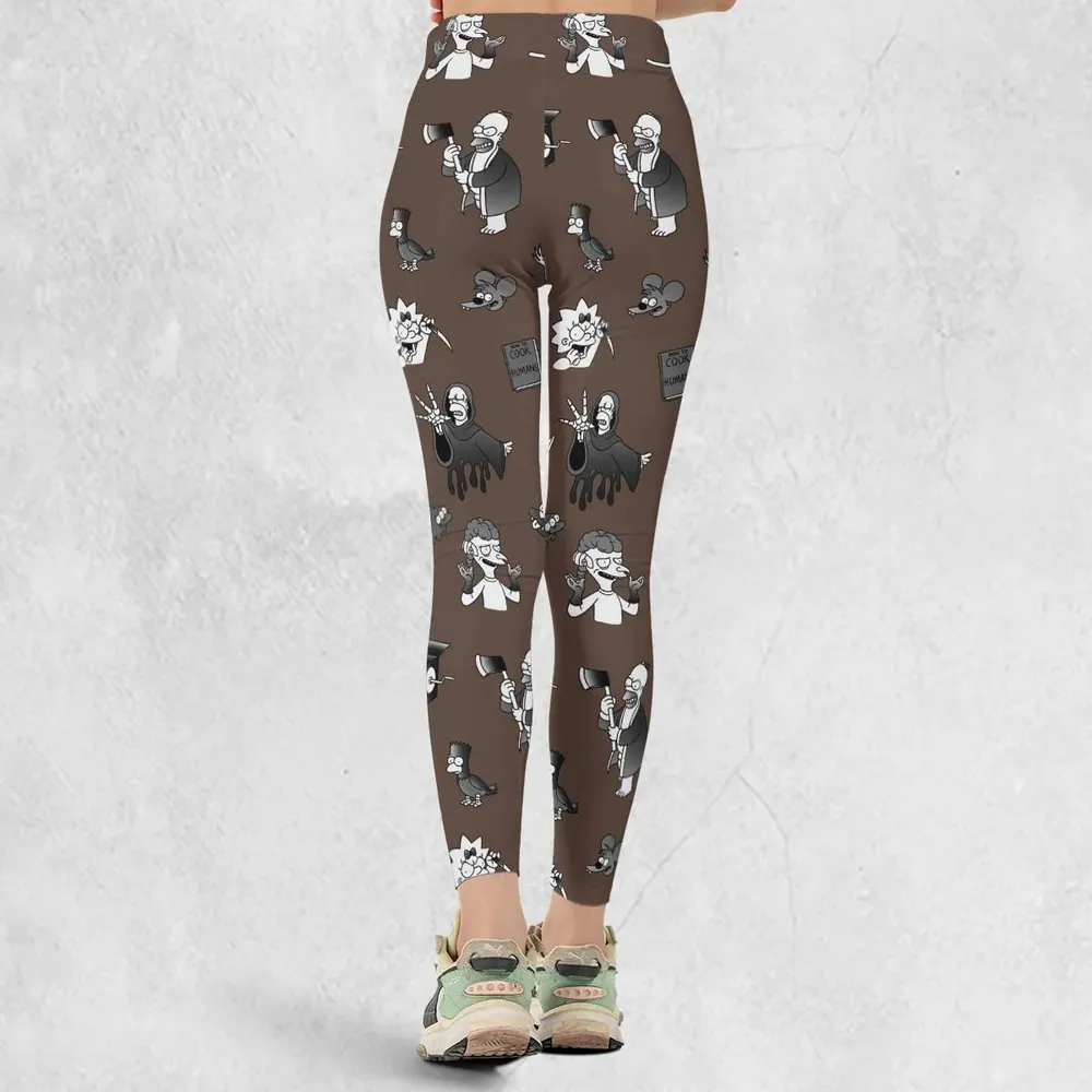Treehouse of Horror The Simpsons Legging - 3