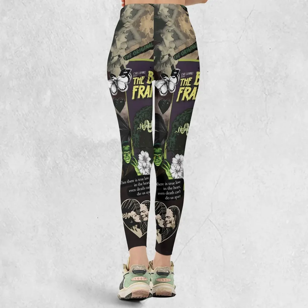 Vintage Bride Of Frankenstein Legging - 3
