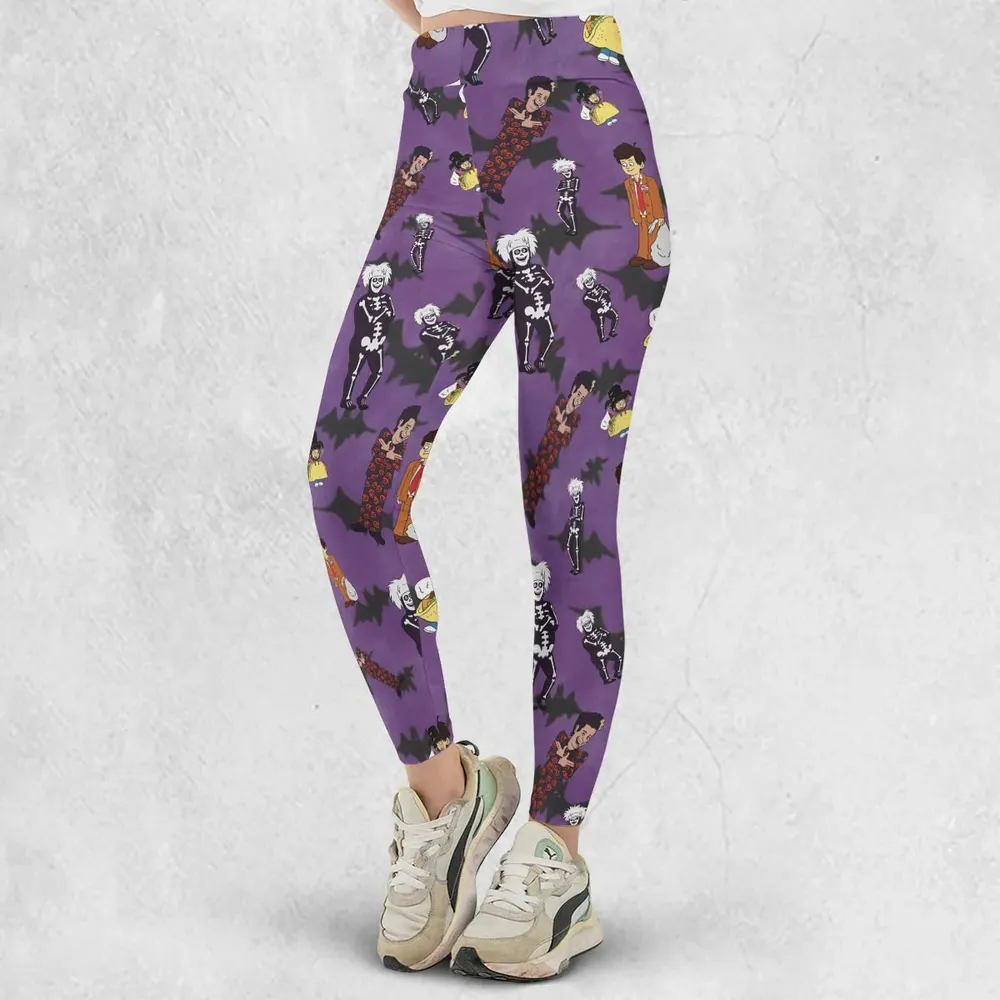 SNL David S. Pumpkins Animated Special Legging - 2