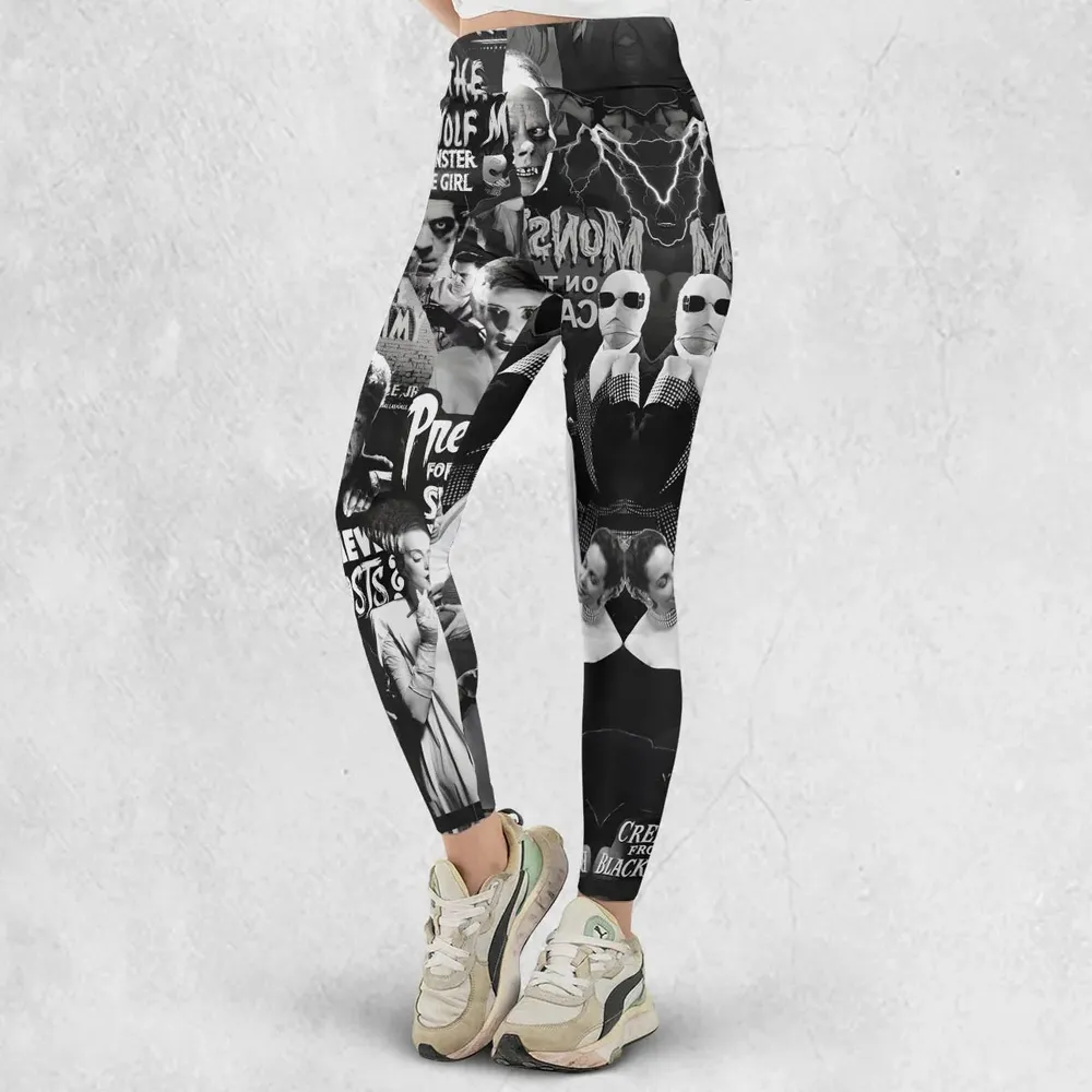 Universal Monsters Pattern Legging - 2