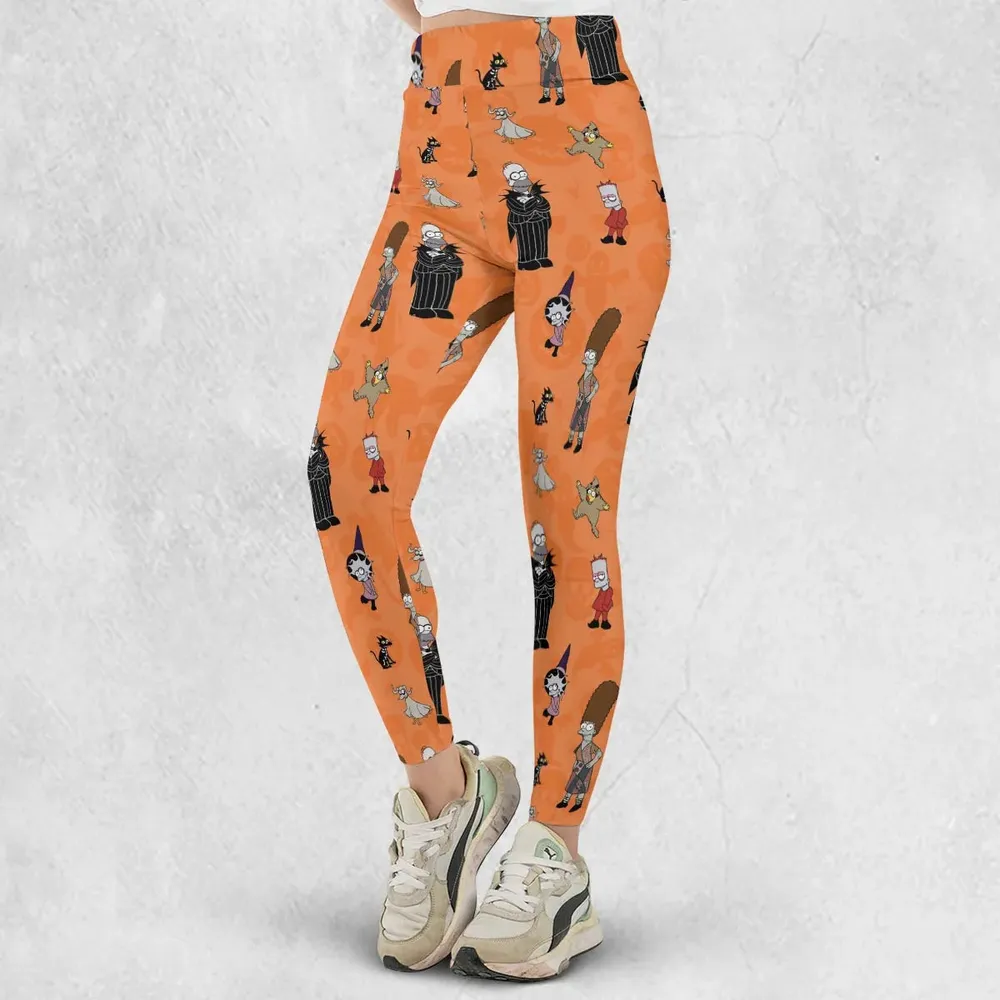 The Simpsons Halloween Legging - 2
