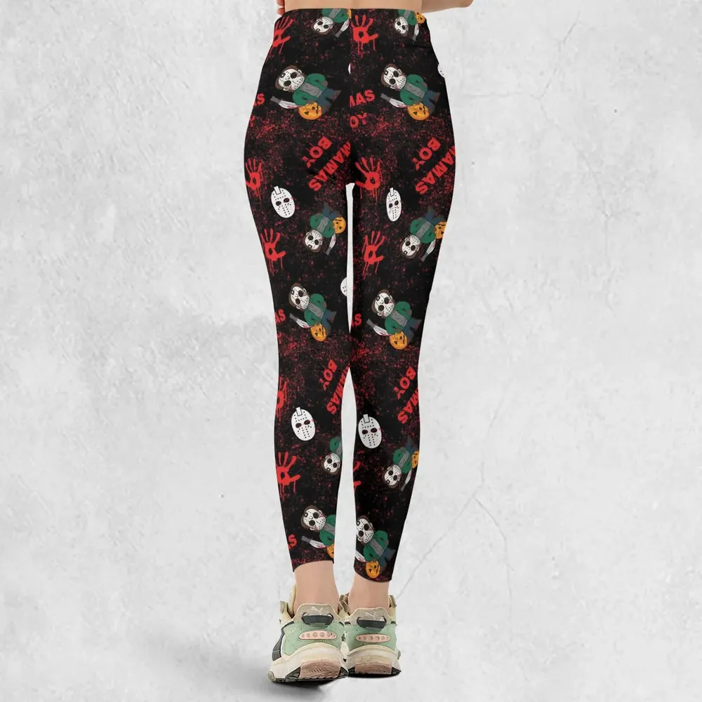 Mamas Boy Friday the 13th Legging - 3