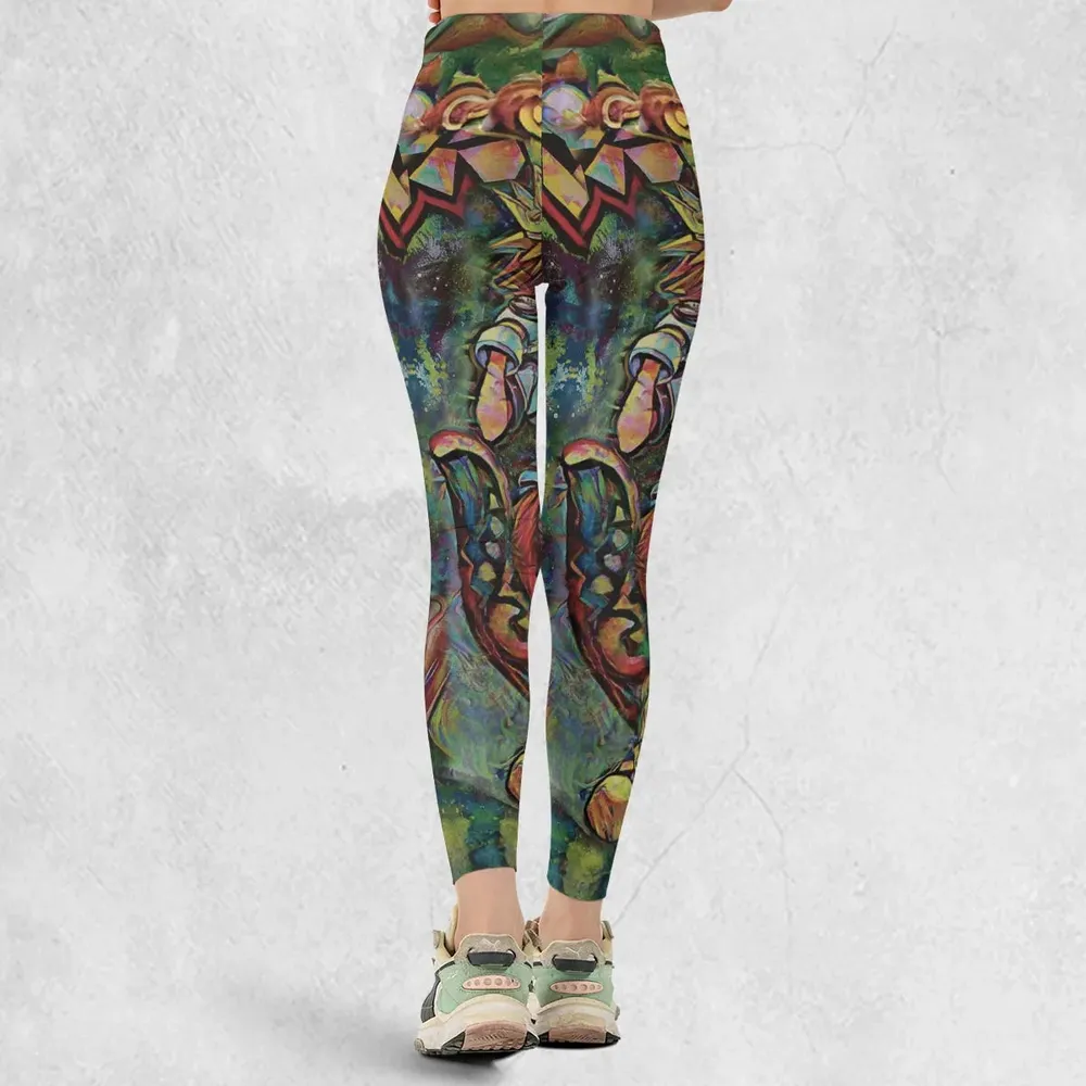 Trippy Sora Kingdom Hearts Legging - 3
