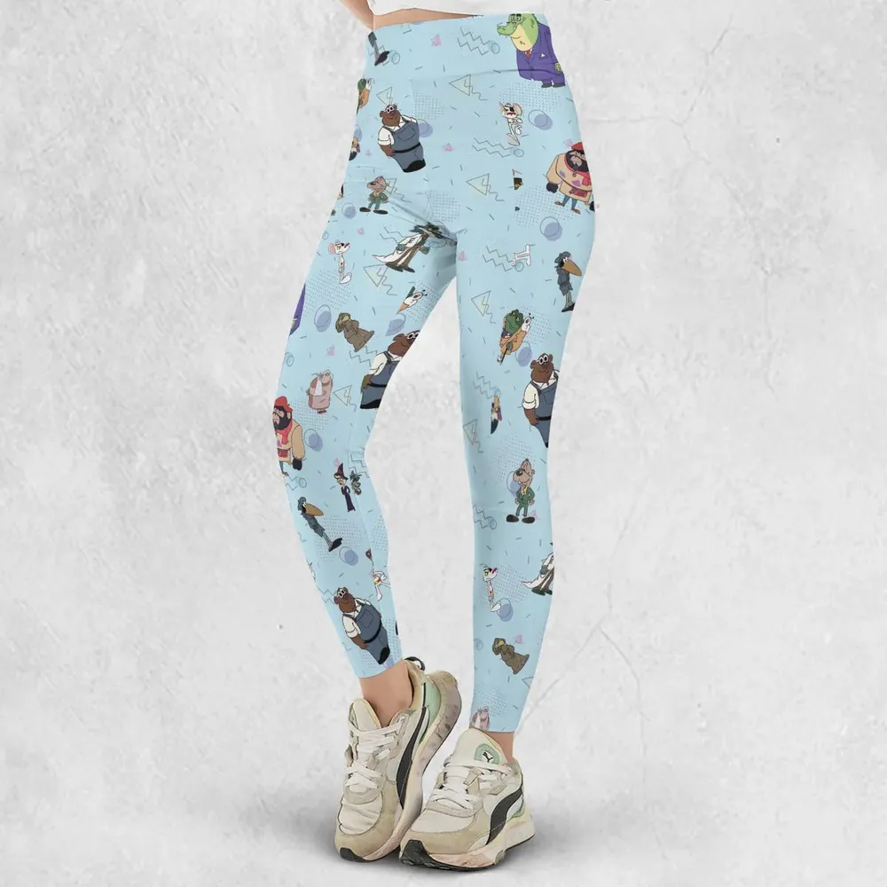 Danger Mouse Duckula Return Legging - 2