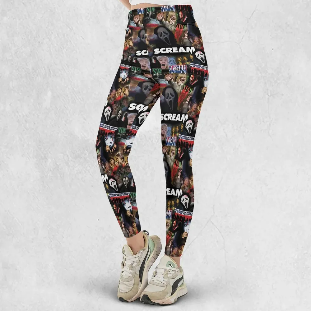 Slasher Chic Scream Legging - 2