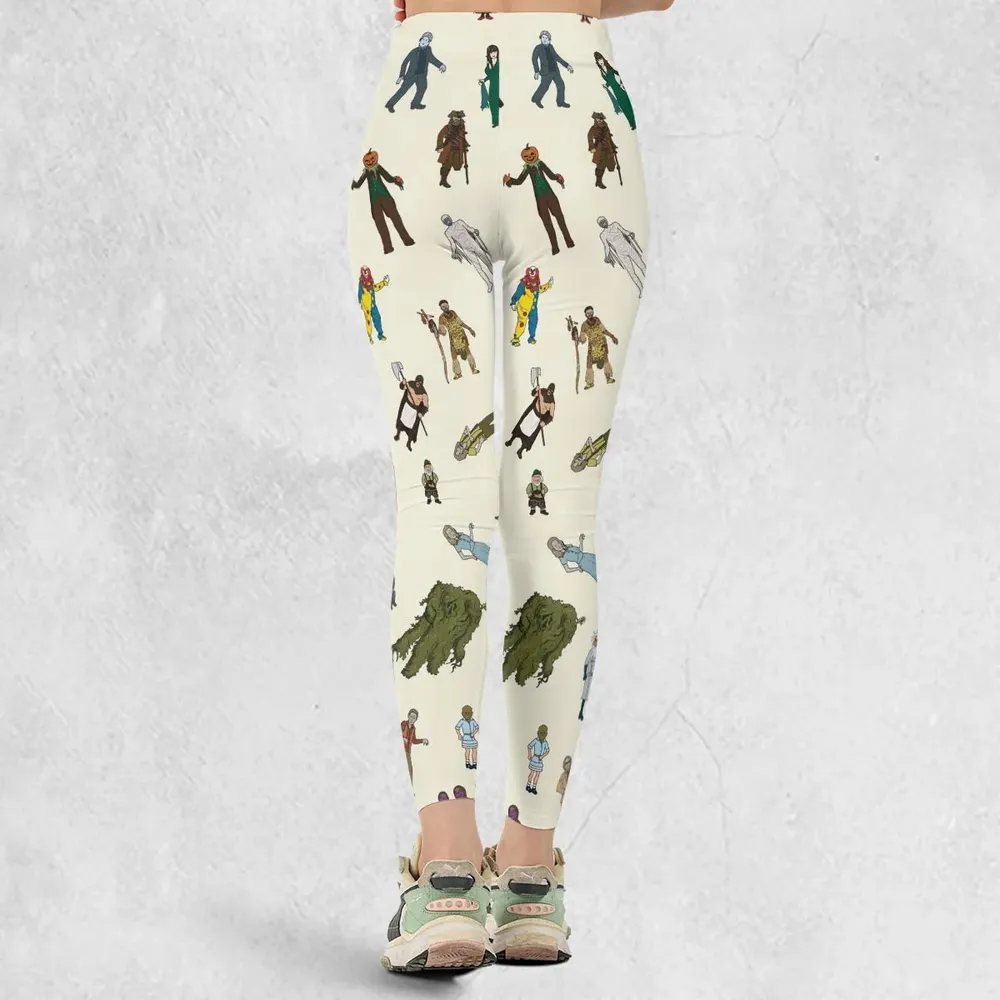 Monster Characters from Goosebumps Legging - 3