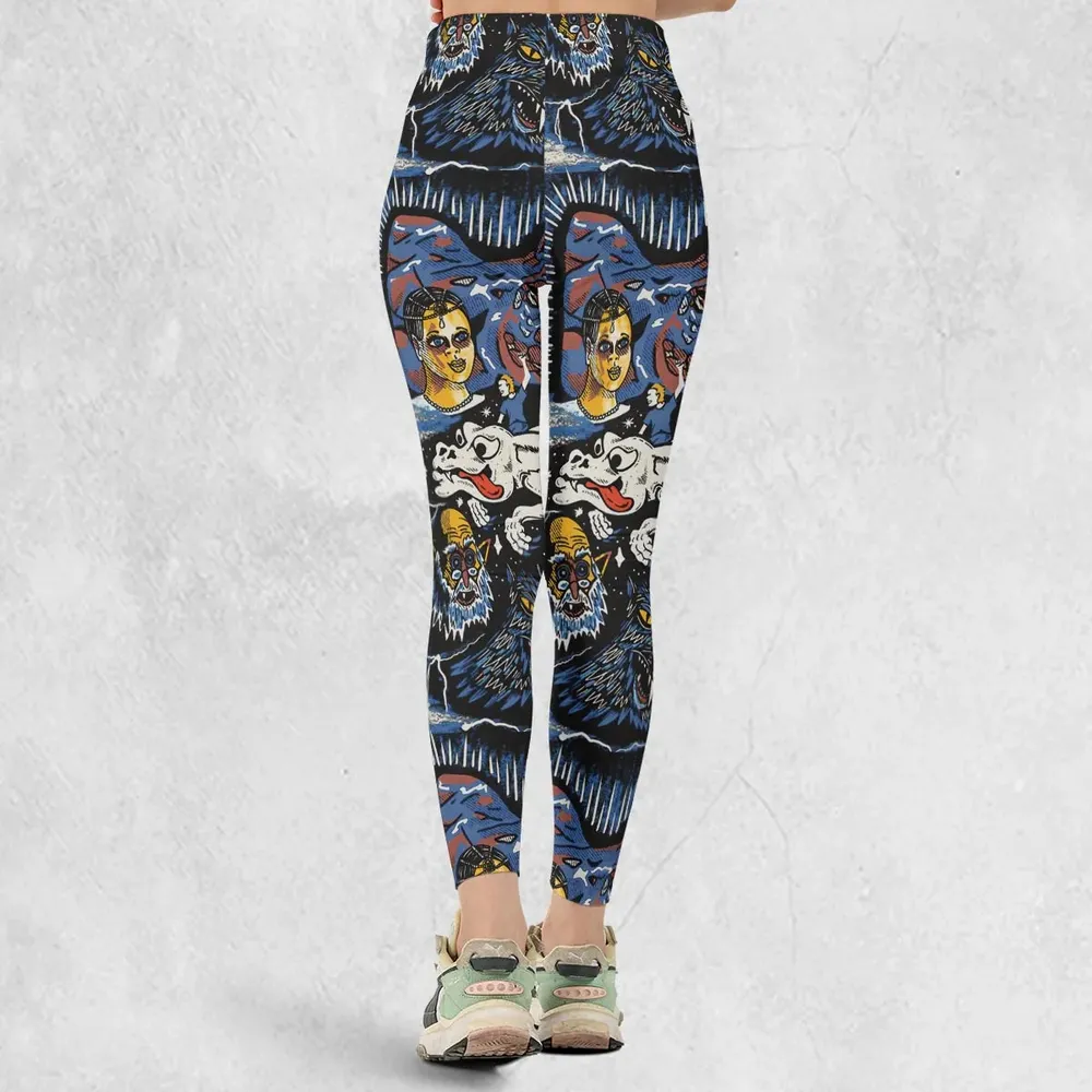 Mystery Falkor Neverending Story Legging - 3