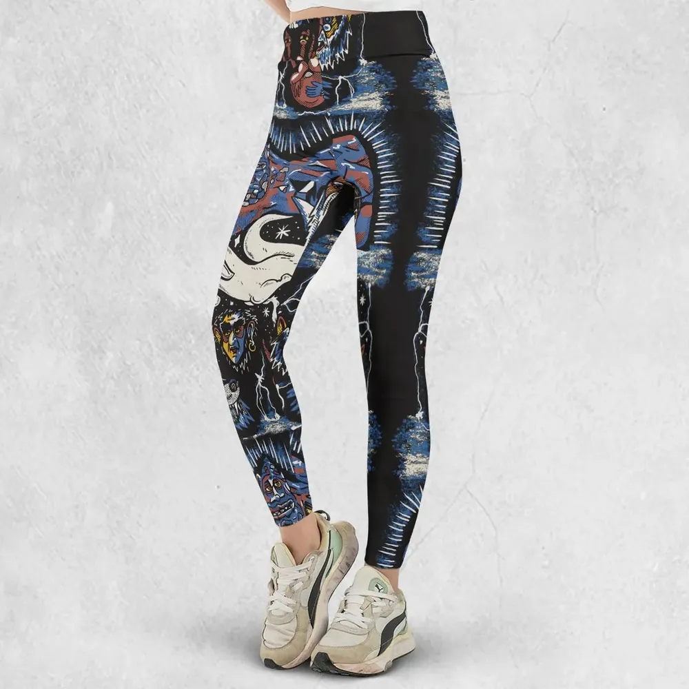 Mystery Falkor Neverending Story Legging - 2