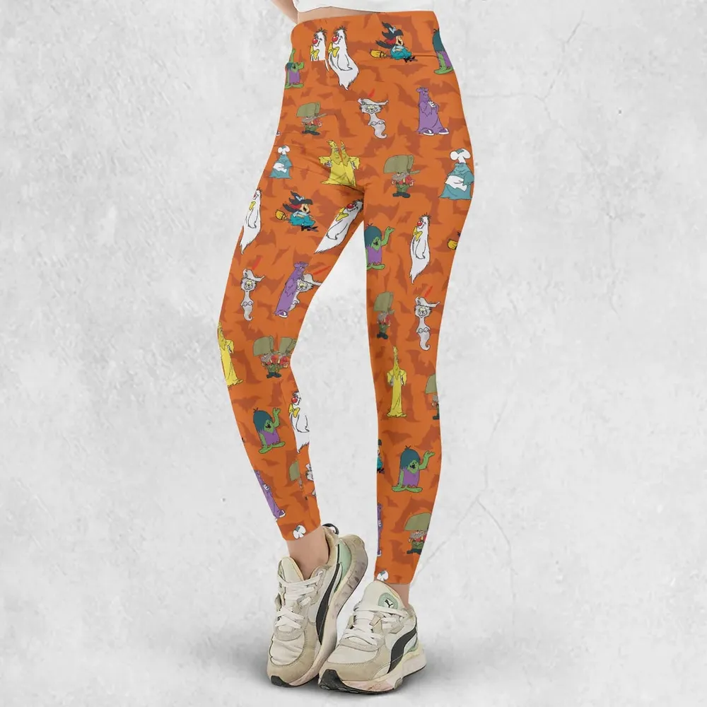 Happy Halloween From Hanna Barbera Legging - 2